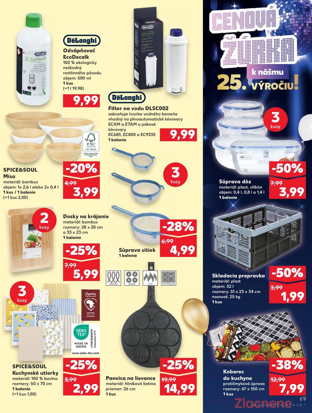 Leták Kaufland - Kaufland 17.7. - 23.7. - Kaufland Prešov - Ľubotice - strana 69