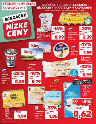 Kaufland 17.7. - 23.7. - Kaufland (Kasárenská, Šamorín)