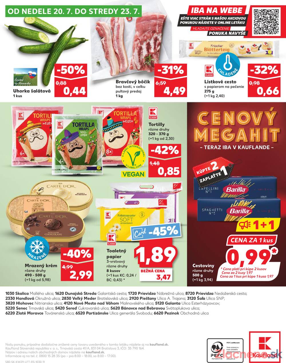 Leták Kaufland - Kaufland 17.7. - 23.7. - Kaufland Skalica - Mallého - strana 80