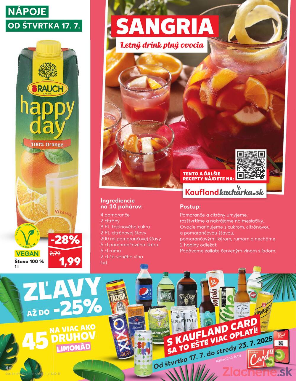 Leták Kaufland - Kaufland 17.7. - 23.7. - Kaufland Levice - strana 46