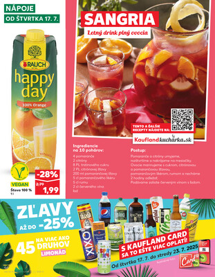 Kaufland 17.7. - 23.7. - Kaufland Levice