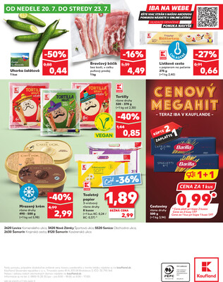 Kaufland 17.7. - 23.7. - Kaufland Levice