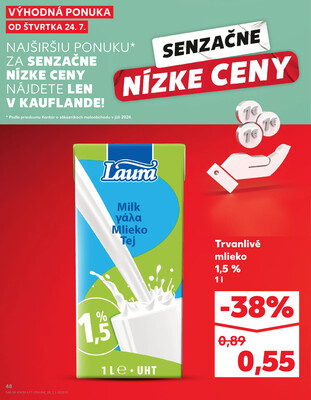 Kaufland 24.7. - 30.7. - Kaufland Brezno