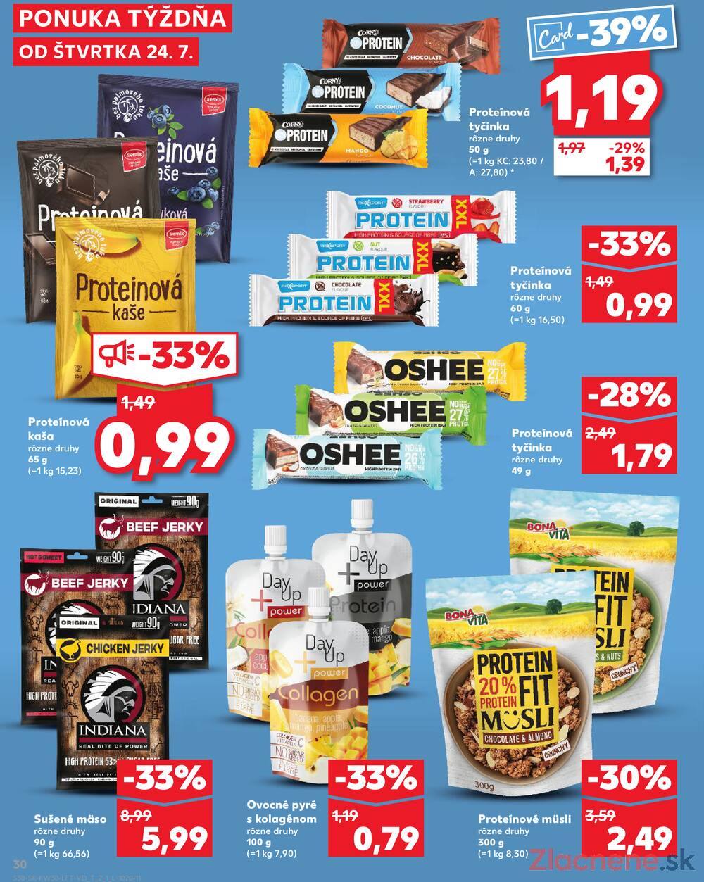 Leták Kaufland - Kaufland 24.7. - 30.7. - Kaufland Michalovce - strana 30