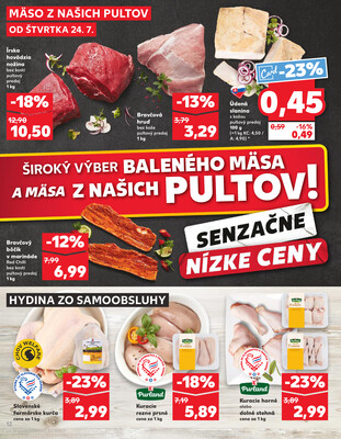 Kaufland 24.7. - 30.7. - Kaufland Spišská Nová Ves