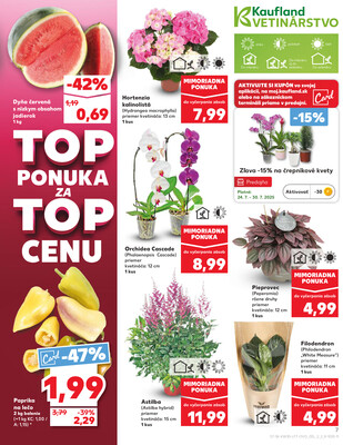 Kaufland 24.7. - 30.7. - Kaufland Humenné