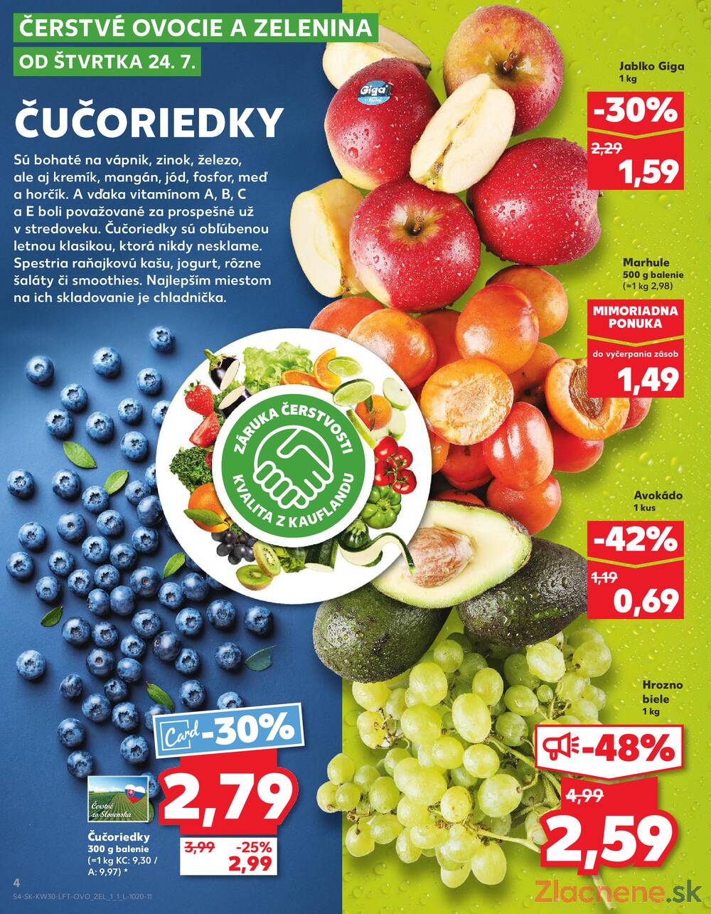Leták Kaufland - Kaufland 24.7. - 30.7. - Kaufland Rimavská Sobota - strana 4