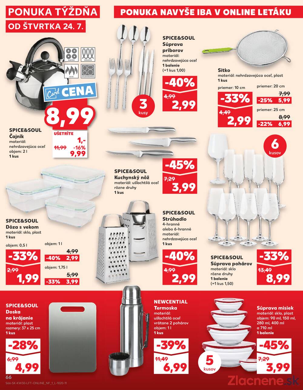 Leták Kaufland - Kaufland 24.7. - 30.7. - Kaufland Púchov - strana 66
