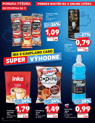 Kaufland 24.7. - 30.7. - Kaufland Púchov