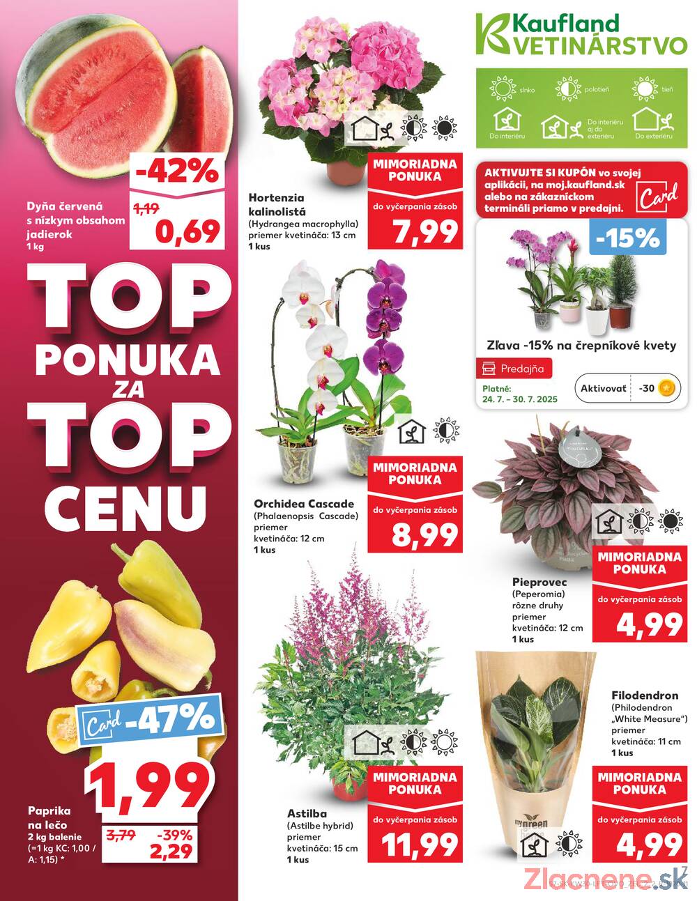 Leták Kaufland - Kaufland 24.7. - 30.7. - Kaufland Stará Ľubovňa - strana 7