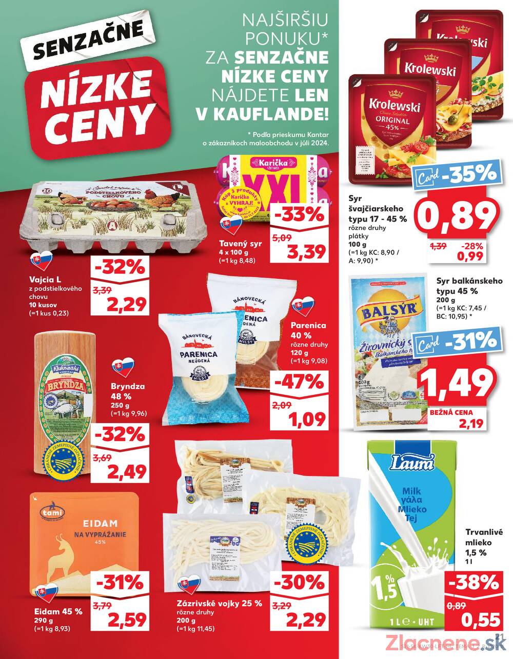 Leták Kaufland - Kaufland 24.7. - 30.7. - Kaufland Stará Ľubovňa - strana 21