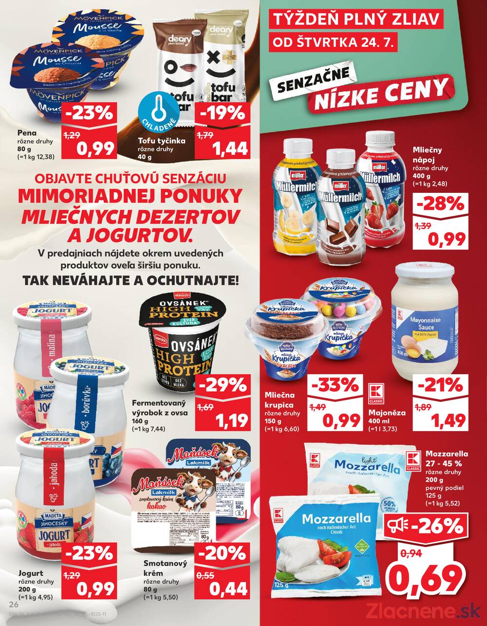 Leták Kaufland - Kaufland 24.7. - 30.7. - Kaufland Stará Ľubovňa - strana 26