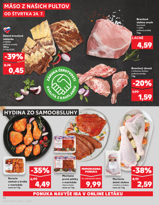 Kaufland 24.7. - 30.7. - Kaufland Stará Ľubovňa