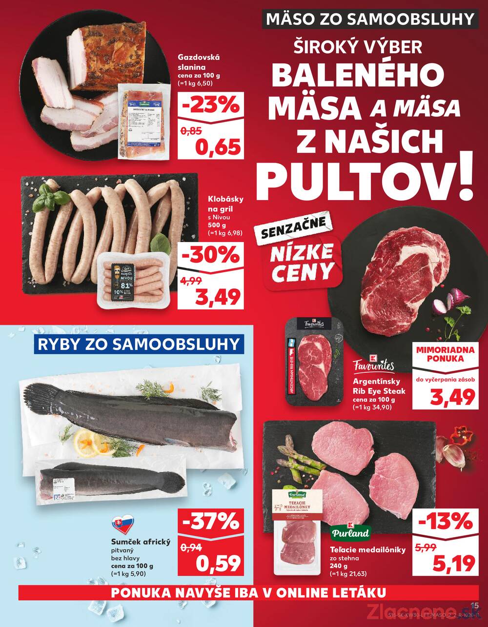 Leták Kaufland - Kaufland 24.7. - 30.7. - Kaufland Kežmarok - strana 15