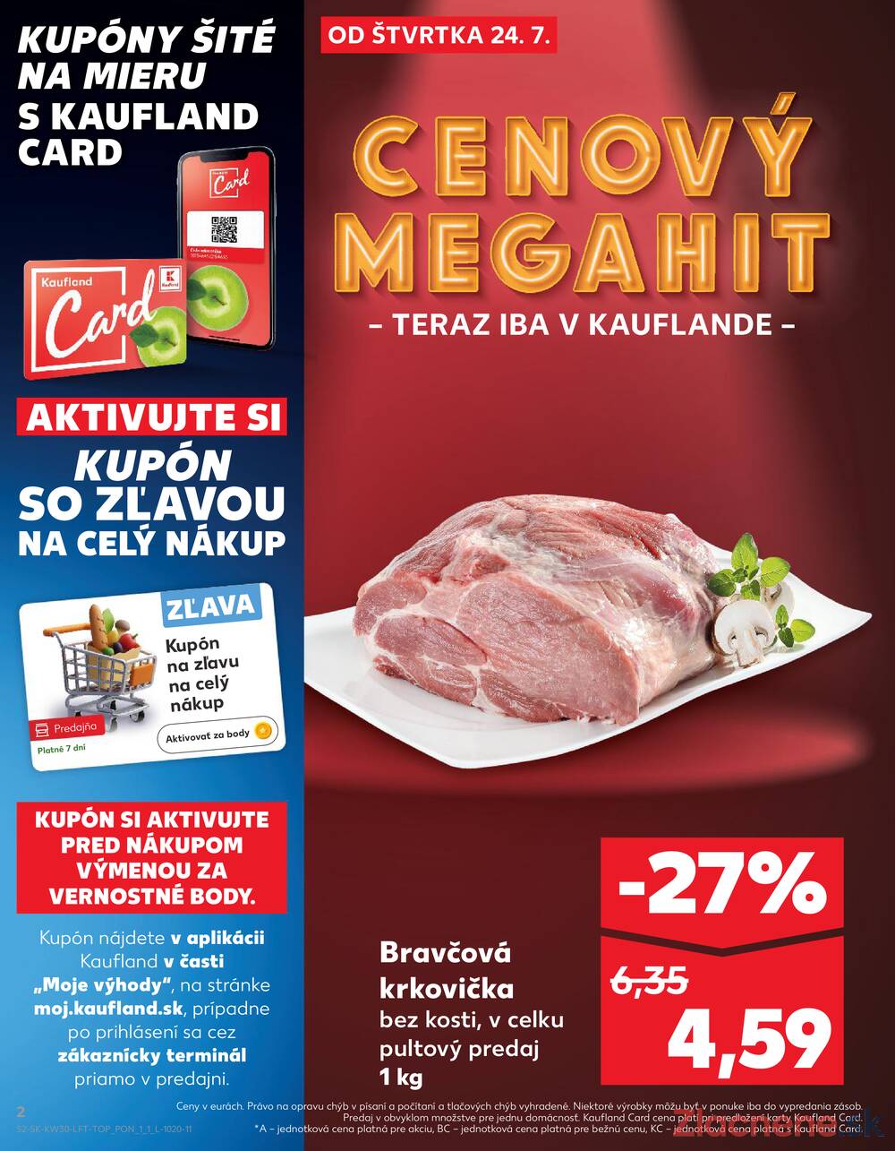 Leták Kaufland - Kaufland 24.7. - 30.7. - Kaufland Rožňava - strana 2