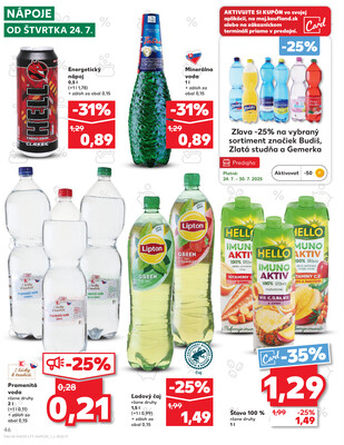 Kaufland 24.7. - 30.7. - Kaufland (A. H. Škultétyho, Veľký Krtíš)