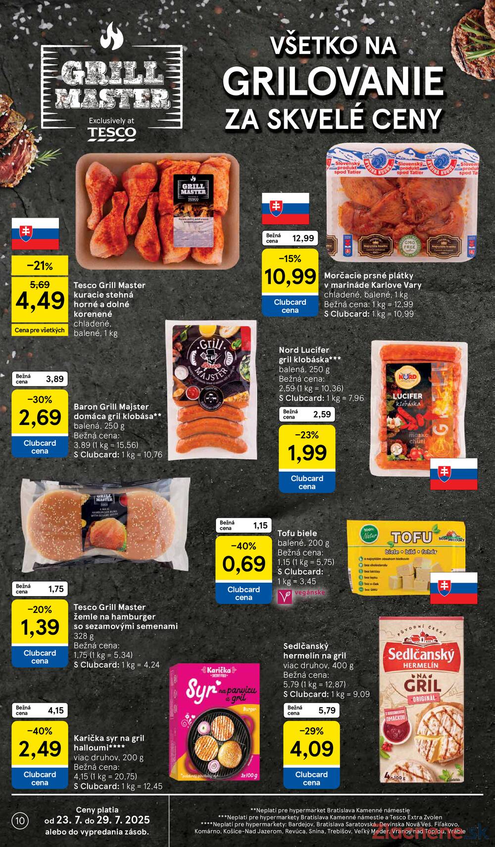 Leták Tesco - Tesco malé hypermarkety od 23.7. do 29.7.2025 - strana 10 Leták Tesco - Tesco malé hypermarkety od 23.7. do 29.7.2025 - strana 10