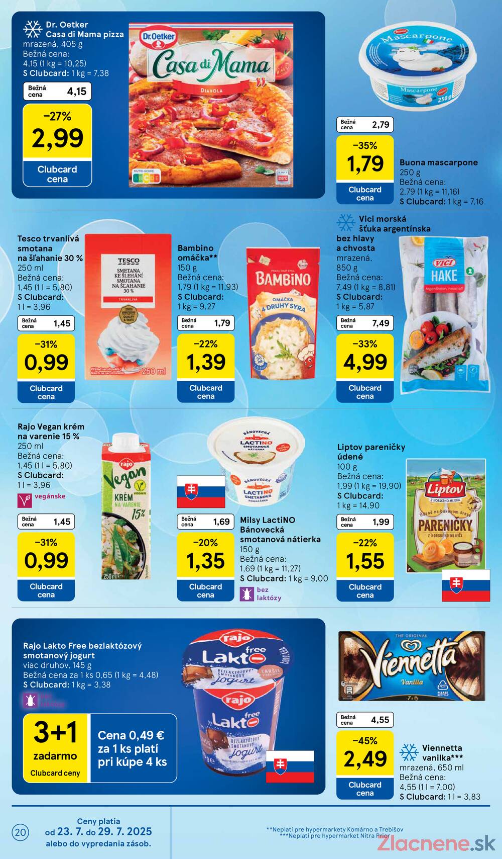 Leták Tesco - Tesco malé hypermarkety od 23.7. do 29.7.2025 - strana 20 Leták Tesco - Tesco malé hypermarkety od 23.7. do 29.7.2025 - strana 20