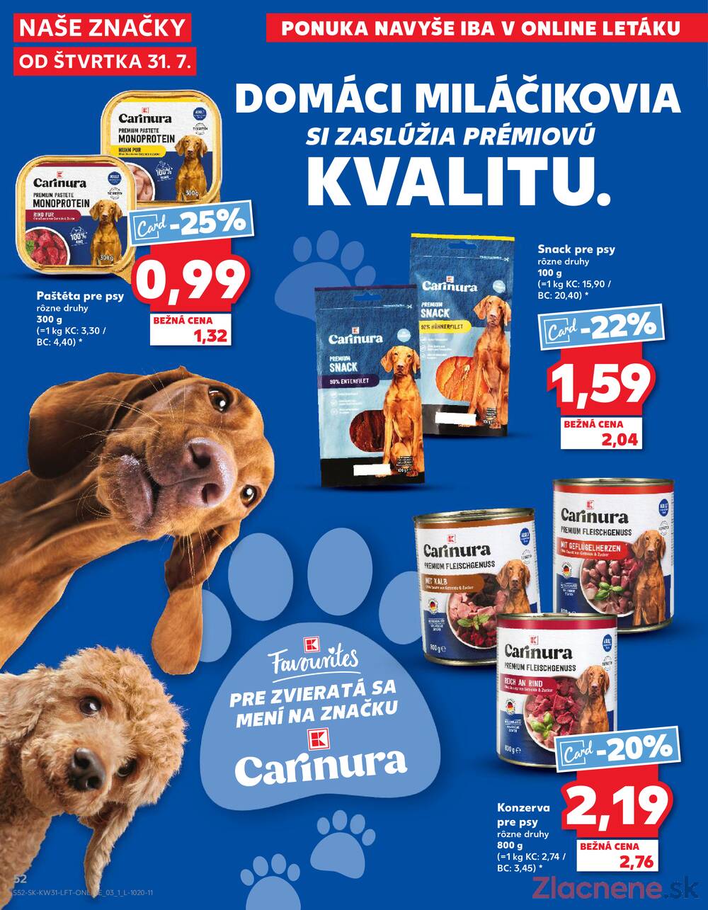 Leták Kaufland - Kaufland 31.7. - 6.8. - Kaufland Detva - strana 52