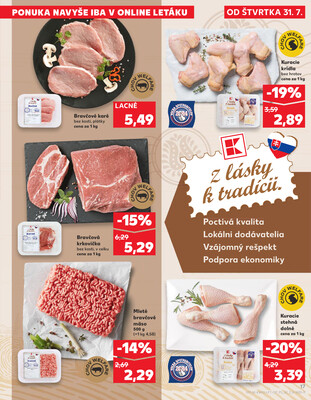 Kaufland 31.7. - 6.8. - Kaufland Detva