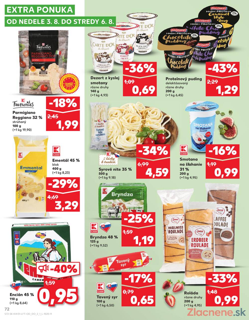 Leták Kaufland - Kaufland 31.7. - 6.8. - Kaufland Púchov - strana 72