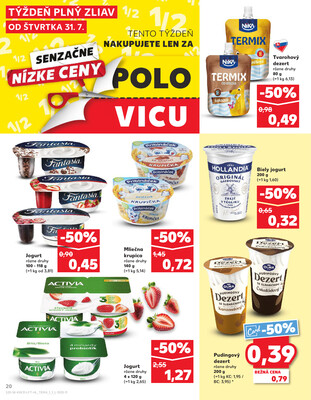 Kaufland 31.7. - 6.8. - Kaufland Púchov