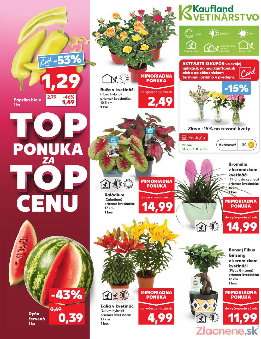 Leták Kaufland - Kaufland 31.7. - 6.8. - Kaufland Trebišov - strana 7