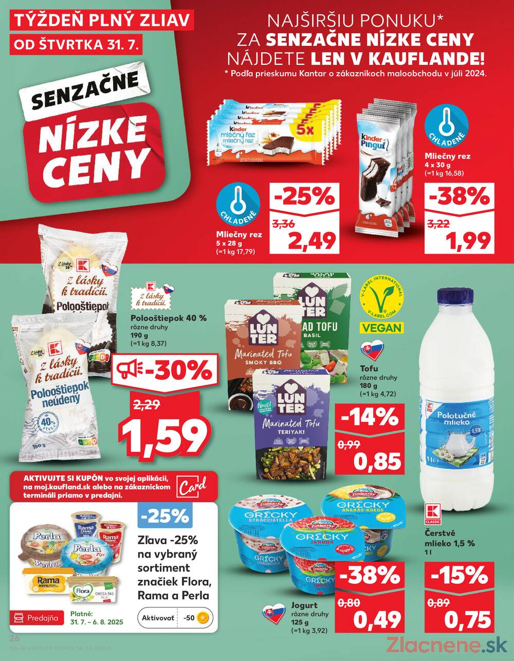 Leták Kaufland - Kaufland 31.7. - 6.8. - Kaufland Trebišov - strana 26