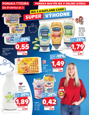 Kaufland 31.7. - 6.8. - Kaufland Veľký Meder
