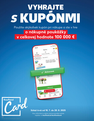 Kaufland 31.7. - 6.8. - Kaufland Veľký Meder