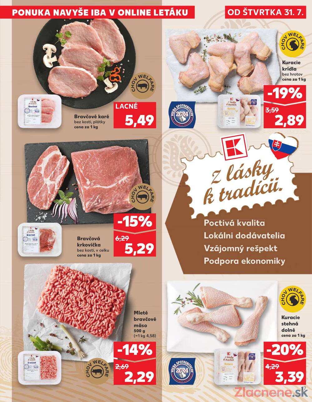 Leták Kaufland - Kaufland 31.7. - 6.8. - Kaufland Hlohovec - strana 17