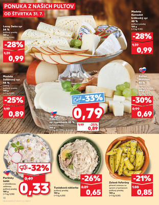 Kaufland 31.7. - 6.8. - Kaufland Hlohovec