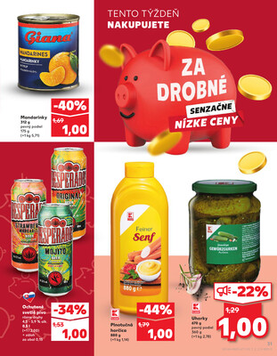 Kaufland 31.7. - 6.8. - Kaufland Hlohovec