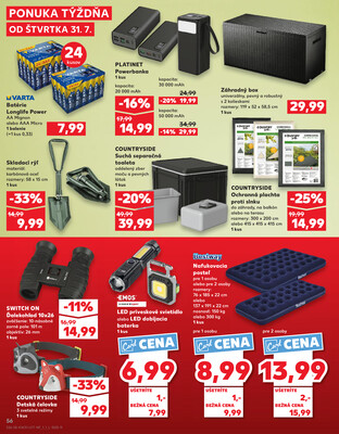 Kaufland 31.7. - 6.8. - Kaufland Hlohovec