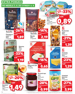 Kaufland 31.7. - 6.8. - Kaufland Hlohovec