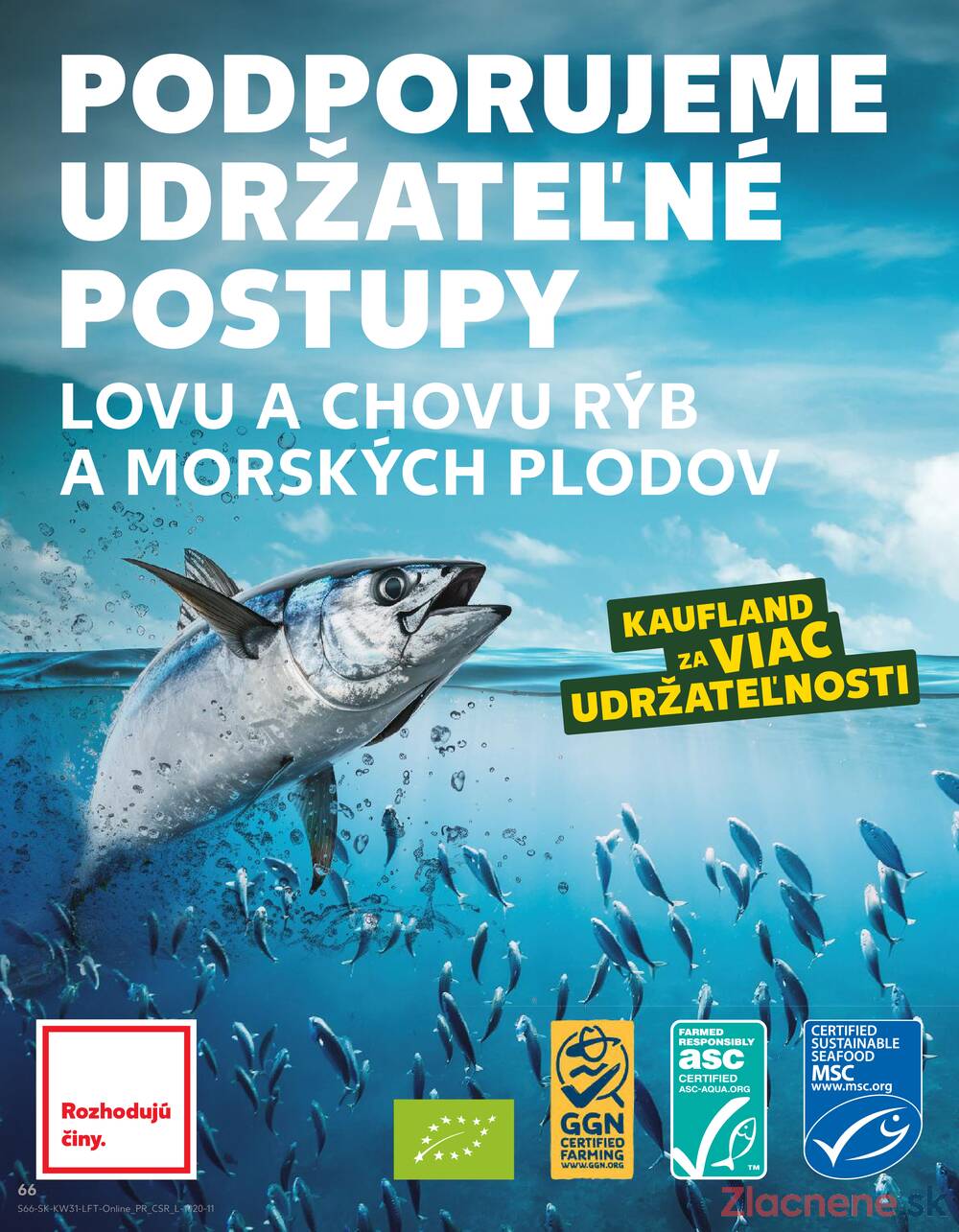 Leták Kaufland - Kaufland 31.7. - 6.8. - Kaufland Bratislava - Petržalka - strana 66