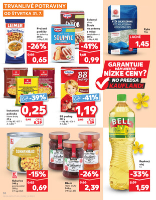 Kaufland 31.7. - 6.8. - Kaufland Bratislava - Rača