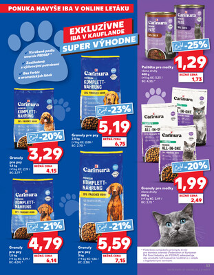 Kaufland 31.7. - 6.8. - Kaufland Bratislava - Rača