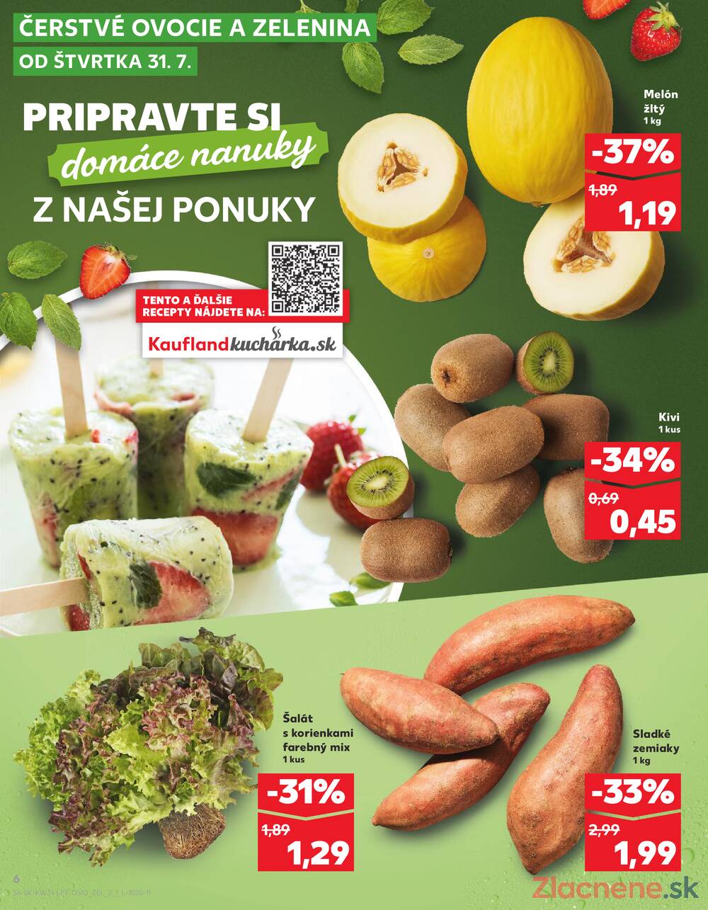 Leták Kaufland - Kaufland 31.7. - 6.8. - Kaufland Nitra - Čermáň - strana 6