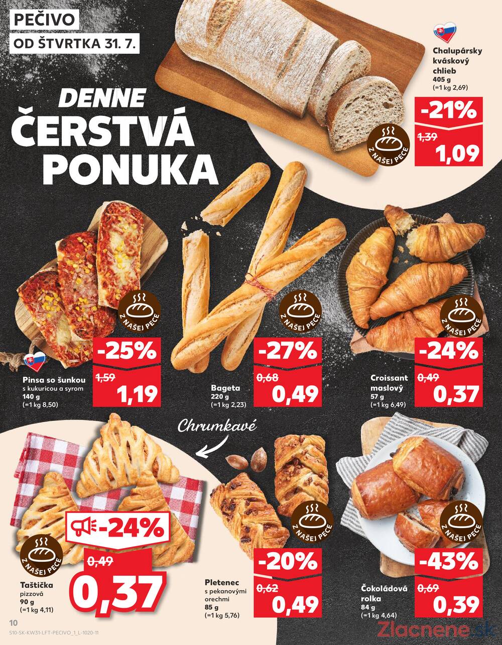 Leták Kaufland - Kaufland 31.7. - 6.8. - Kaufland Nitra - Čermáň - strana 10