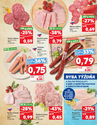 Kaufland 31.7. - 6.8. - Kaufland Nitra - Čermáň