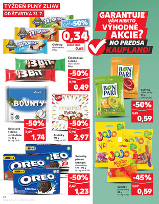 Kaufland 31.7. - 6.8. - Kaufland Nitra - Čermáň