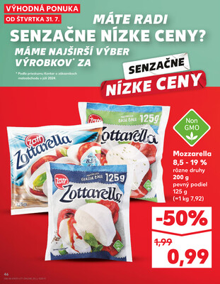 Kaufland 31.7. - 6.8. - Kaufland Nitra - Čermáň