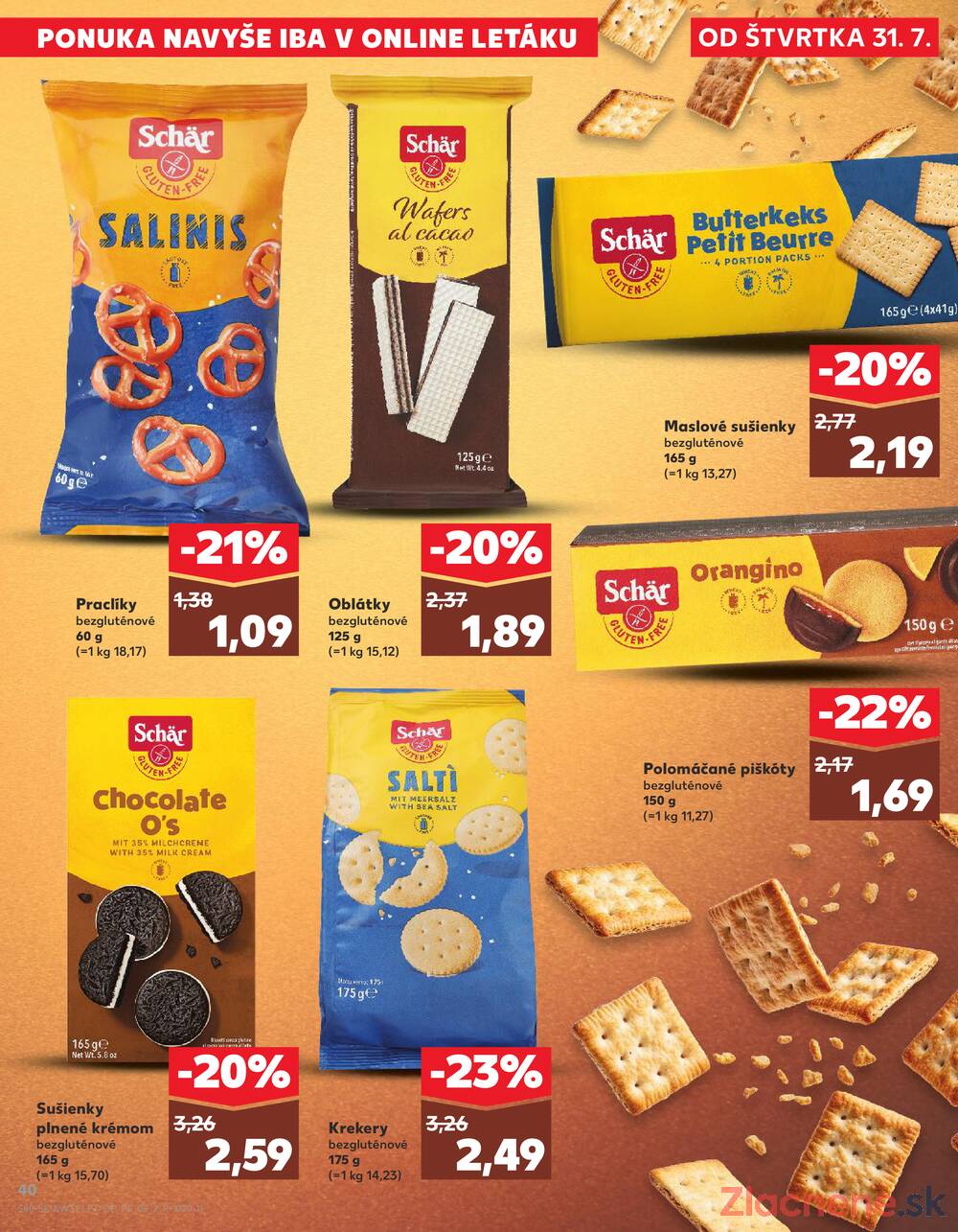 Leták Kaufland - Kaufland 31.7. - 6.8. - Kaufland Trnava - Nová ul. - strana 40