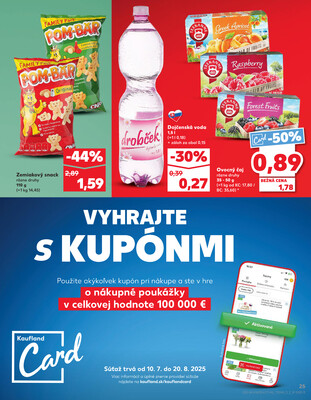 Kaufland 31.7. - 6.8. - Kaufland Trnava - Nová ul.