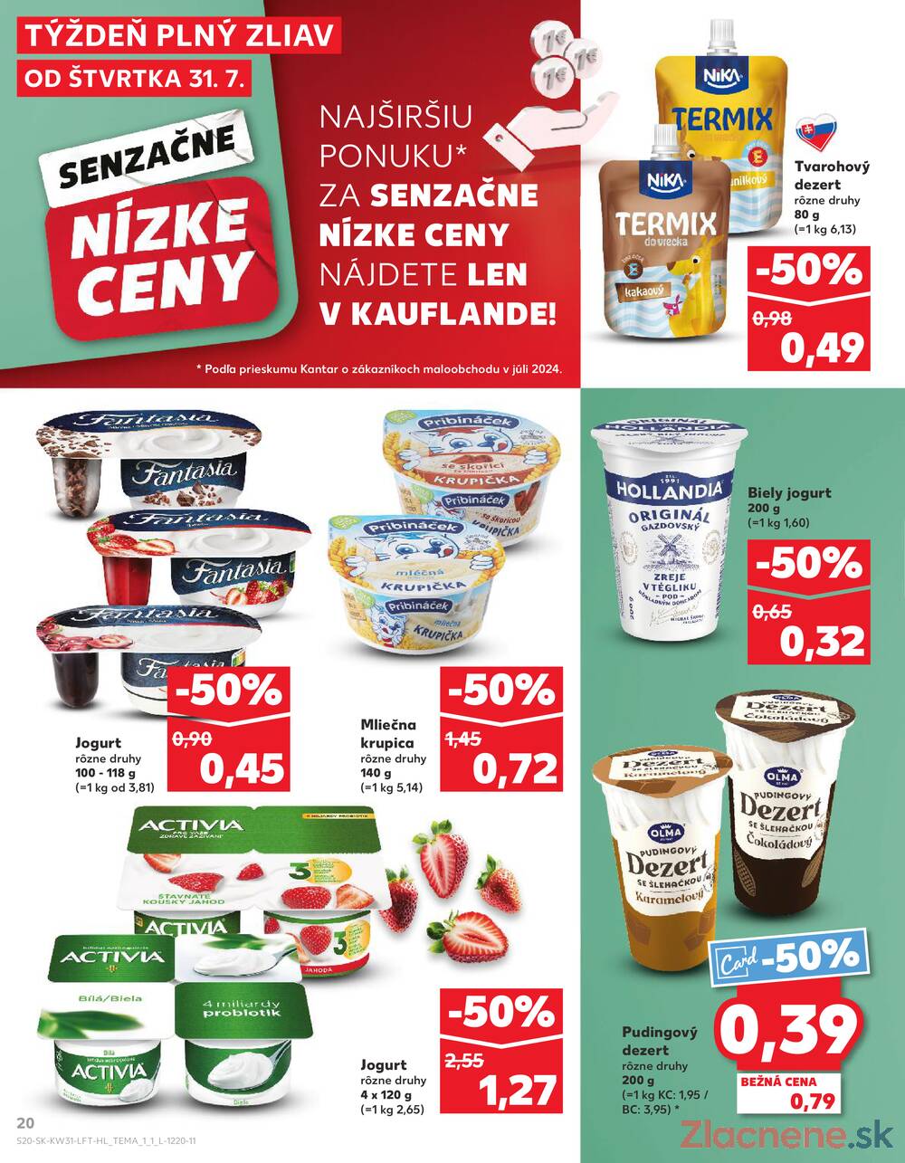 Leták Kaufland - Kaufland 31.7. - 6.8. - Bratislava-Patrónka - strana 20