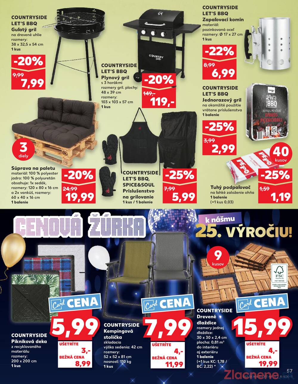 Leták Kaufland - Kaufland 31.7. - 6.8. - Kaufland Bratislava - Avion (Ivanská cesta) - strana 57