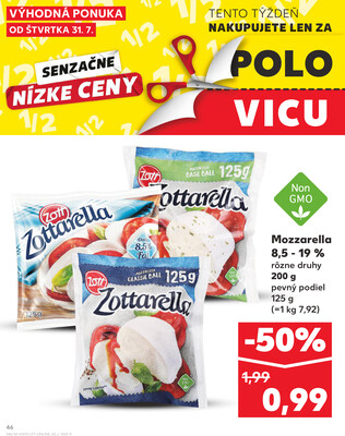 Kaufland 31.7. - 6.8. - Kaufland Košice - Nad Jazerom