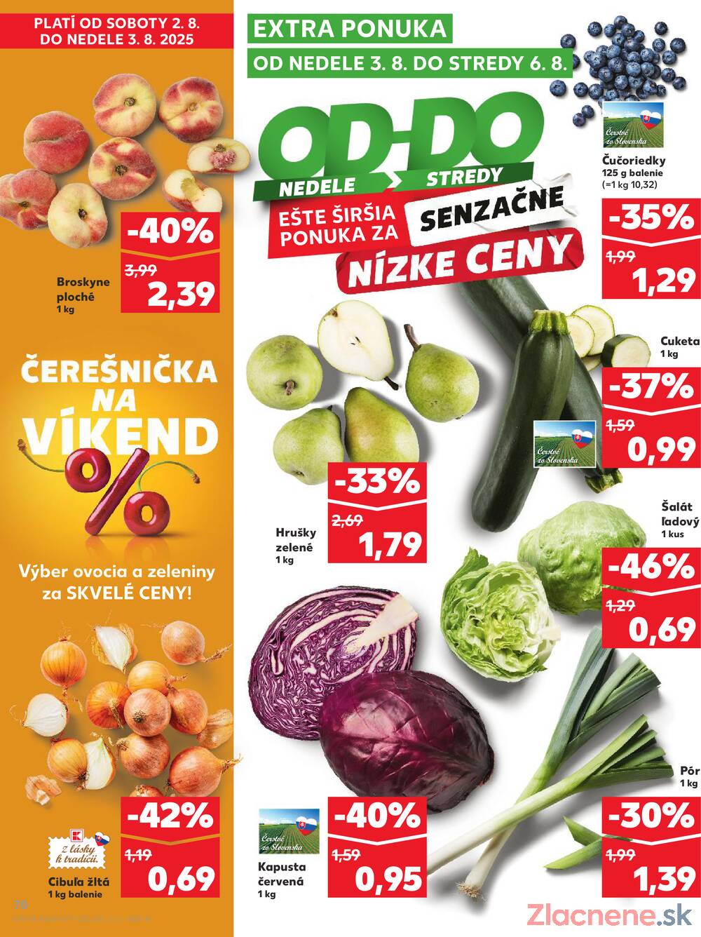 Leták Kaufland - Kaufland 31.7. - 6.8. - Kaufland Košice - Popradská  - strana 70
