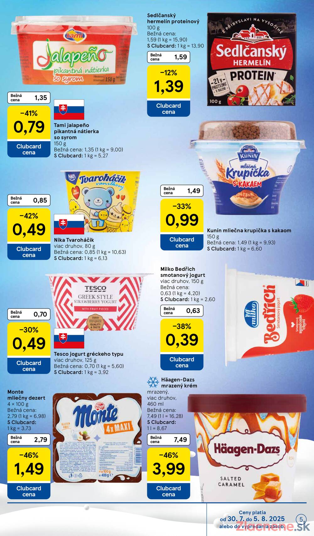 Leták Tesco - Tesco malé hypermarkety od 30.7. do 5.8.2025 - strana 5